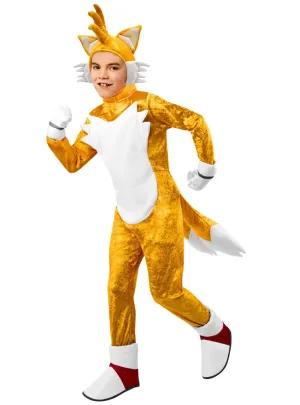 Deluxe Sonic the Hedgehog Boys Tails Gaming Costume
