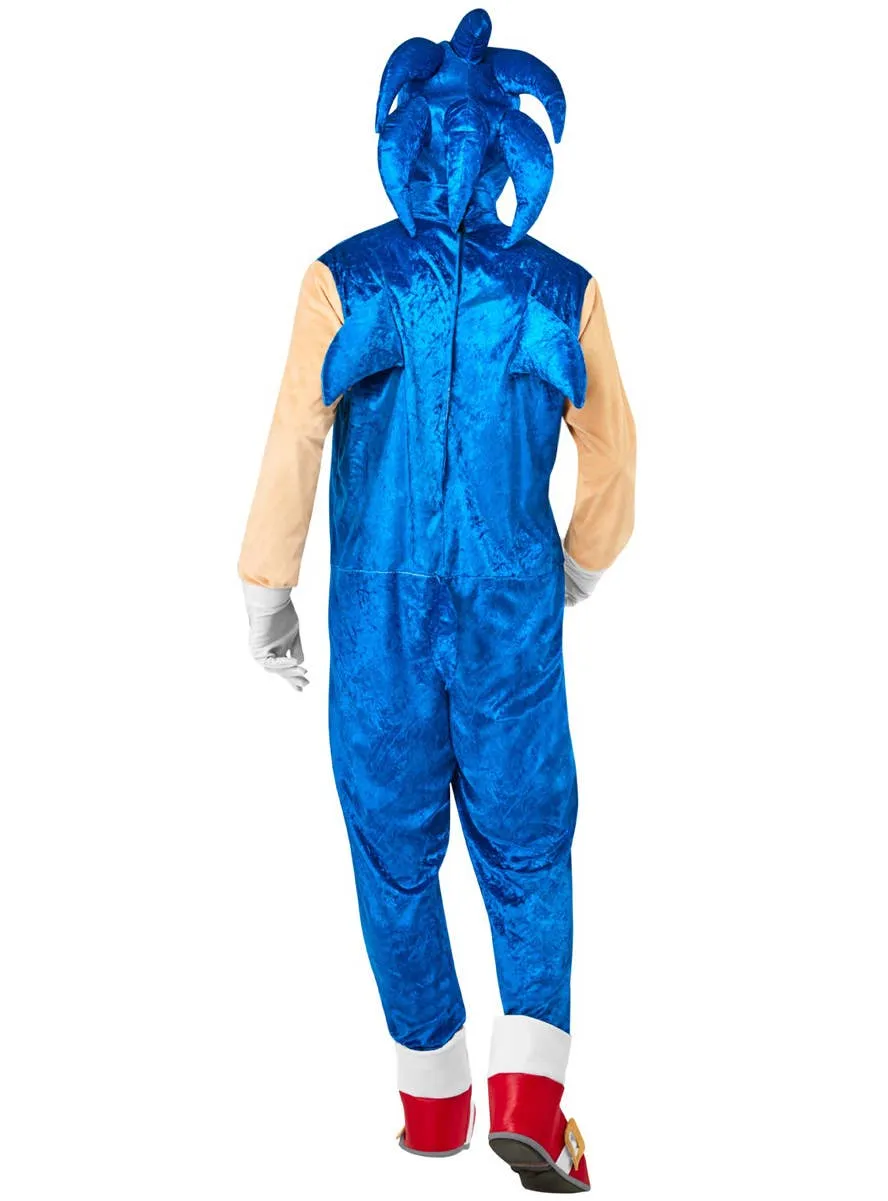 Deluxe Sonic the Hedgehog Mens Gaming Costume