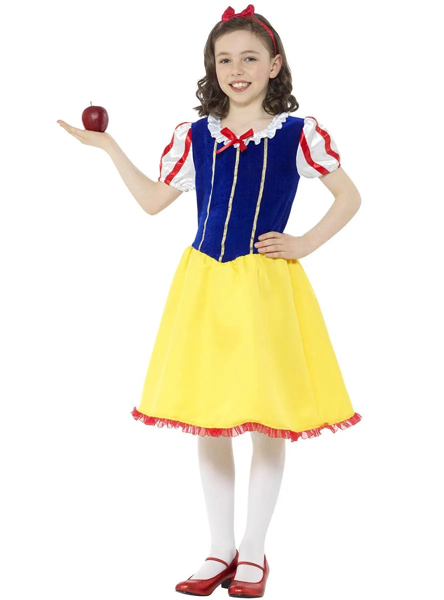 Deluxe Storybook Snow White Girls Book Week Costume