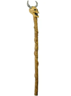 Deluxe Totem Devil Skull Halloween Costume Staff