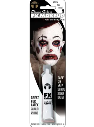 Deluxe White Face and Body Paint Costume Makeup