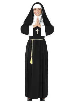 Deluxe Womens Devout Religious Nun Costume