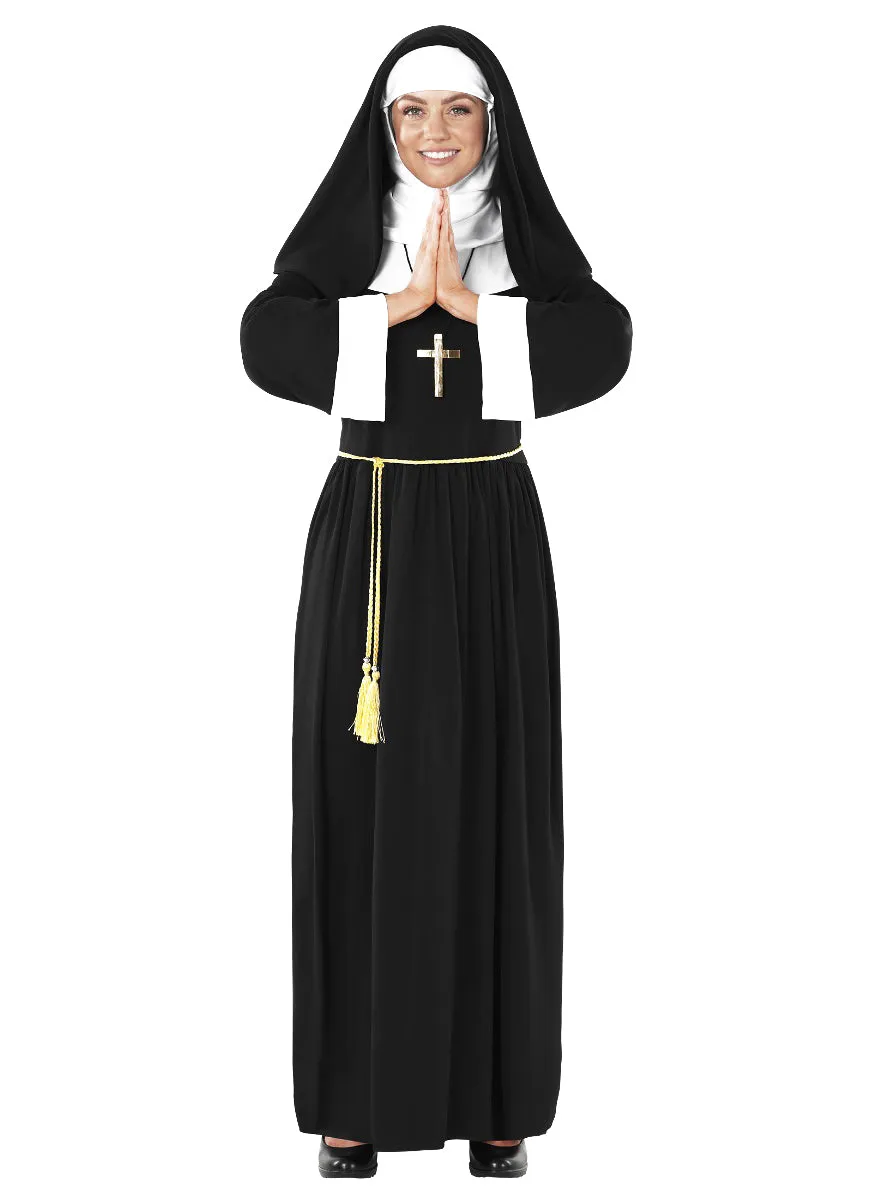 Deluxe Womens Devout Religious Nun Costume