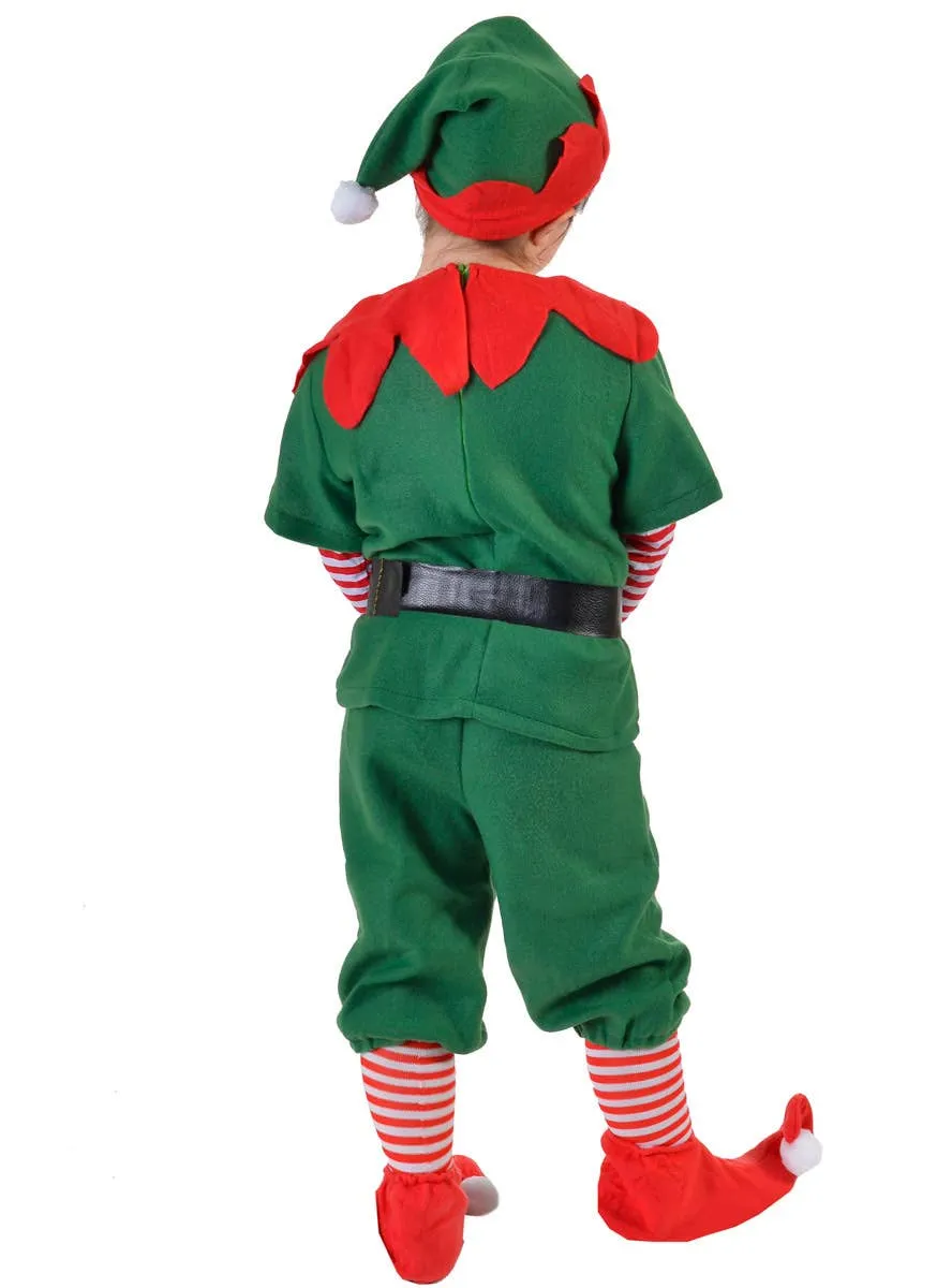 Deluxe Workshop Christmas Elf Boys Costume
