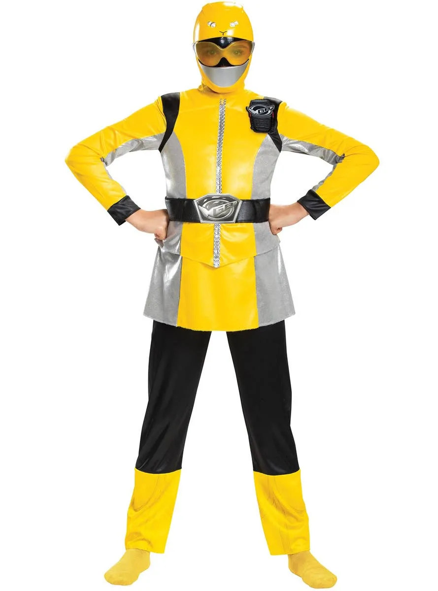 Deluxe Yellow Power Rangers Beast Morpher Girls Costume