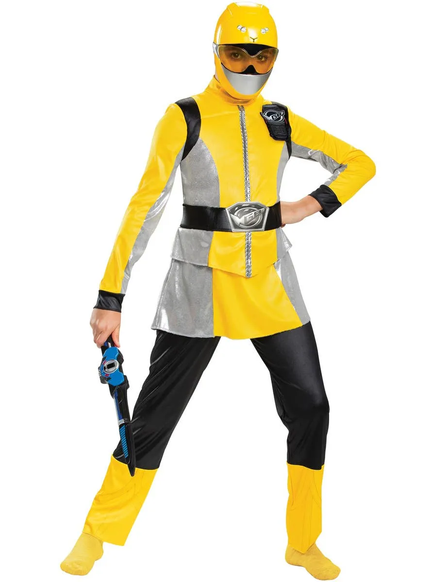 Deluxe Yellow Power Rangers Beast Morpher Girls Costume
