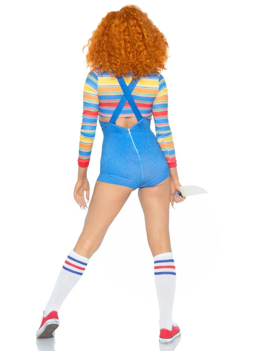 Demon Killer Doll Womens Sexy Chucky Halloween Costume