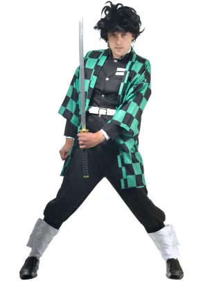 Demon Slayer Teen Boys Tanjiro Kamado Costume