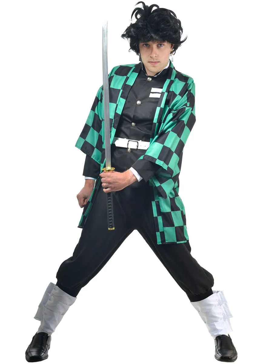 Demon Slayer Teen Boys Tanjiro Kamado Costume
