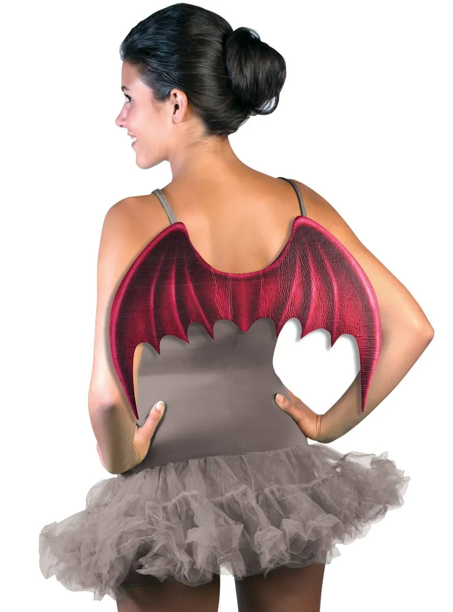 Demonic Red Devil Costume Wings