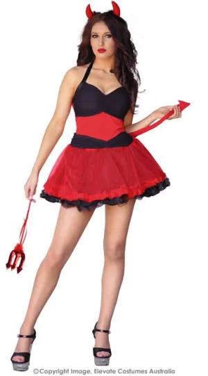 Demon's Mistress Sexy Devil Womens Halloween Costume
