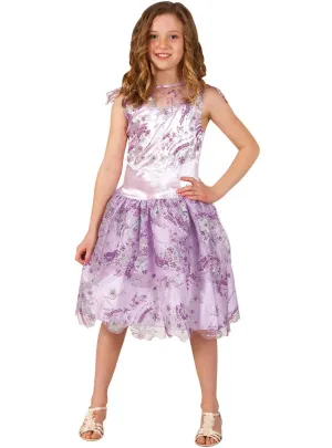Descendants Mal Purple Coronation Tween Girls Book Week Costume
