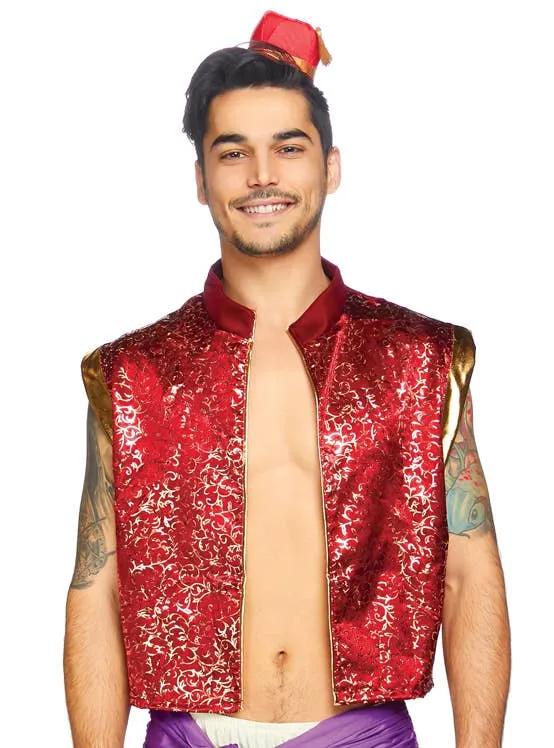 Desert Prince Mens Aladdin Fancy Dress Costume