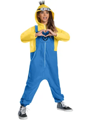 Despicable Me 4 Girls Minion Onesie Costume