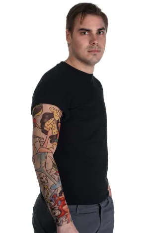 Devil Girl Novelty Full Length Tattoo Sleeve