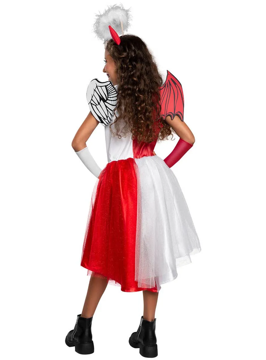 Diabla Girls Devil and Angel Halloween Costume