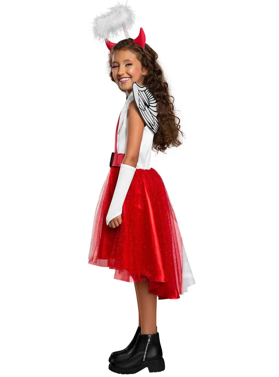 Diabla Girls Devil and Angel Halloween Costume