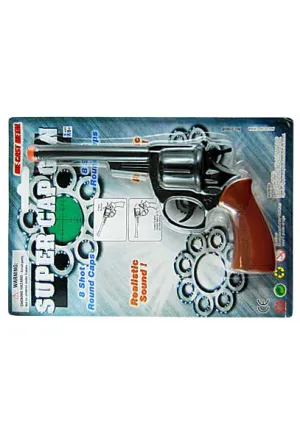 Die Cast Metal Cowboy Costume Gun