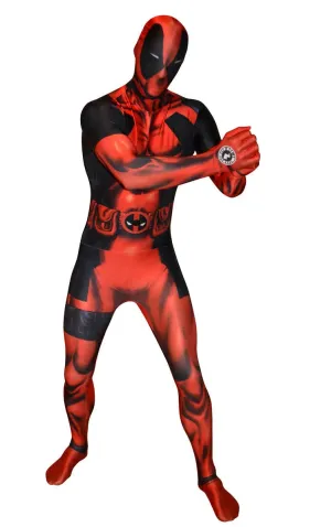 Digital Deadpool Adults Superhero Morphsuit Costume