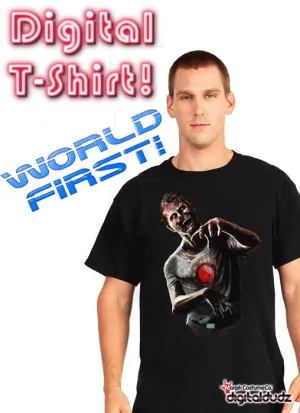 Digital Dudz Beating Heart Zombie Halloween Shirt