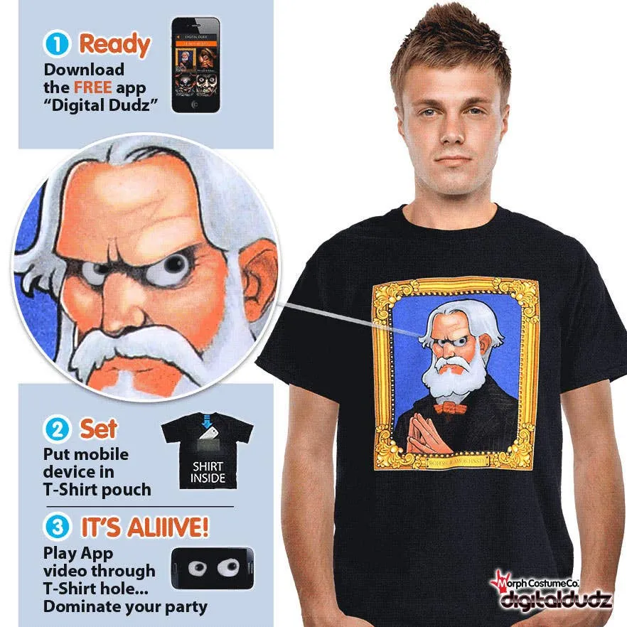 Digital Dudz Haunted Mansion Moving Eyes Halloween Shirt