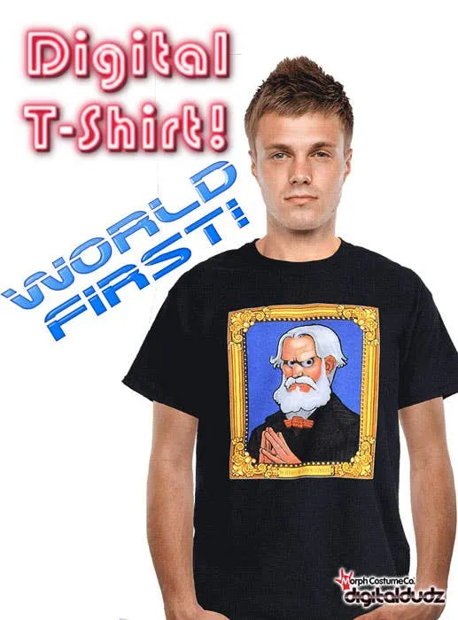 Digital Dudz Haunted Mansion Moving Eyes Halloween Shirt