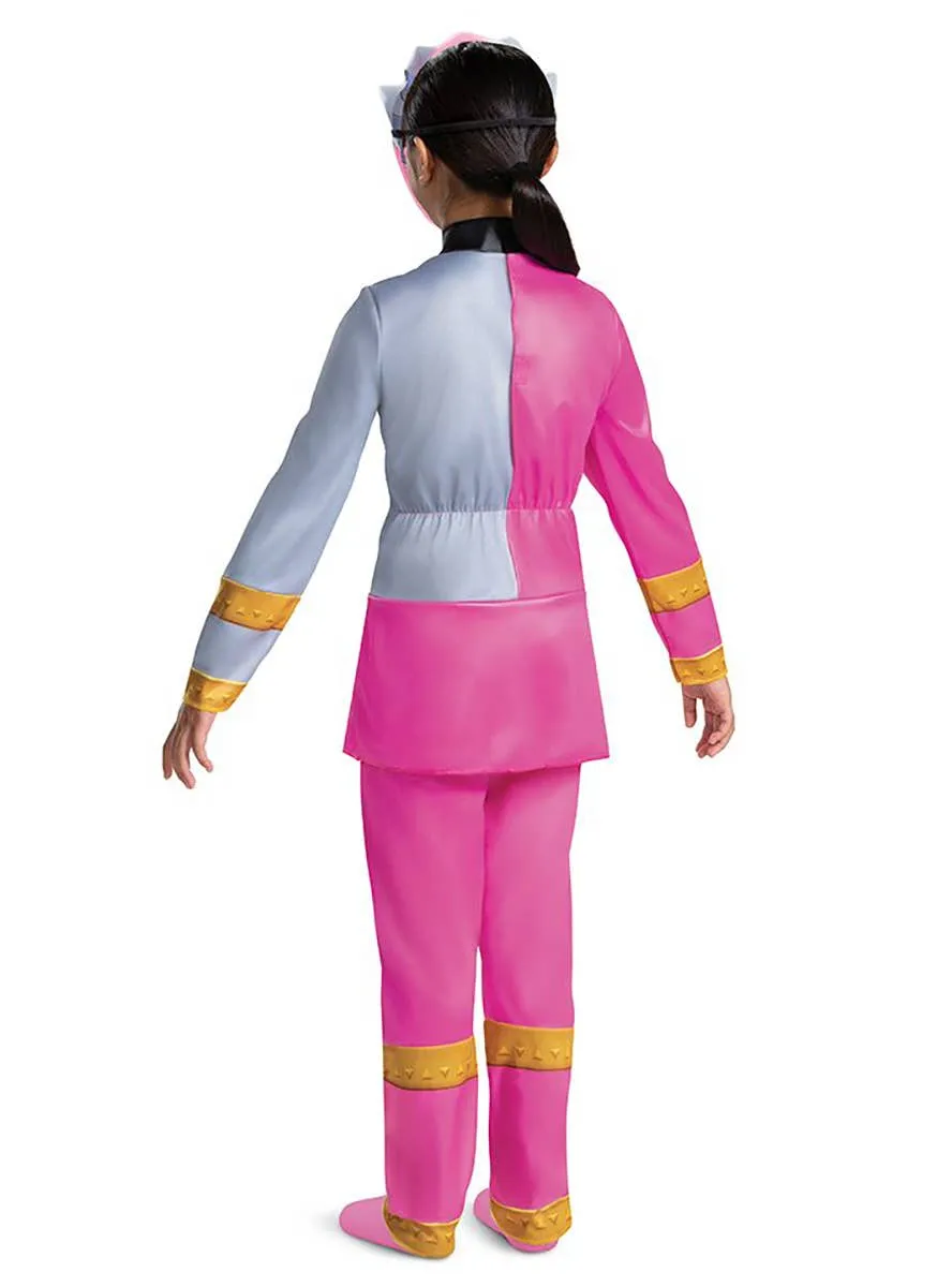 Dino Fury Girls Pink Power Ranger Book Week Costume