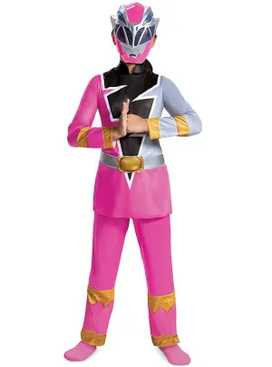 Dino Fury Girls Pink Power Ranger Book Week Costume