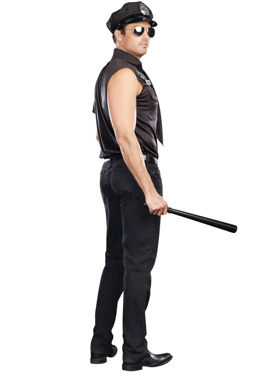 Dirty Cop Mens Officer Ed Banger Fancy Dress Costume