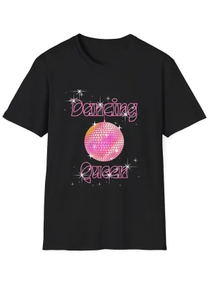 Disco Dancing Queen Womens 70s Costume Shirt