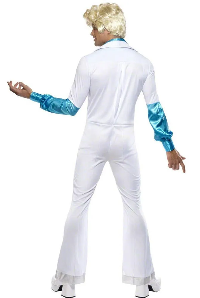 Disco Man Dancing Suit 70s Fancy Dress Costume