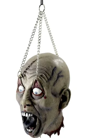 Dismembered Latex Head Halloween Decoration