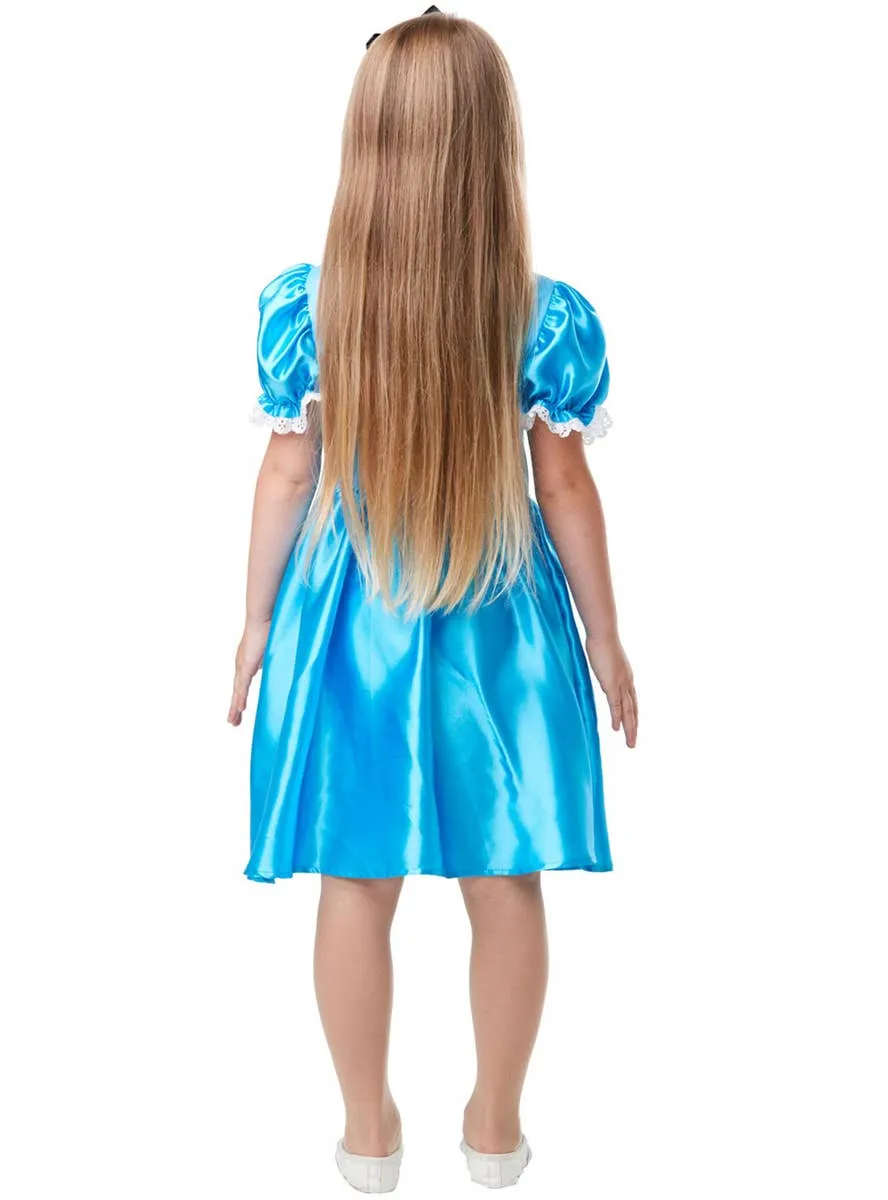 Disney Alice In Wonderland Girls Dress Up Costume