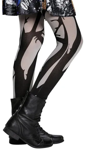 Disney Descendants Evie Girls Footless Tights