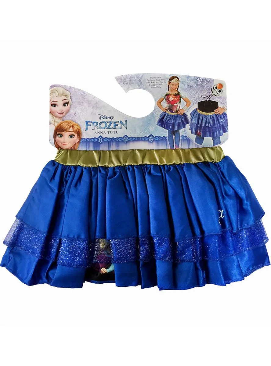 Disney Frozen Girls Dark Blue Anna Tutu Skirt