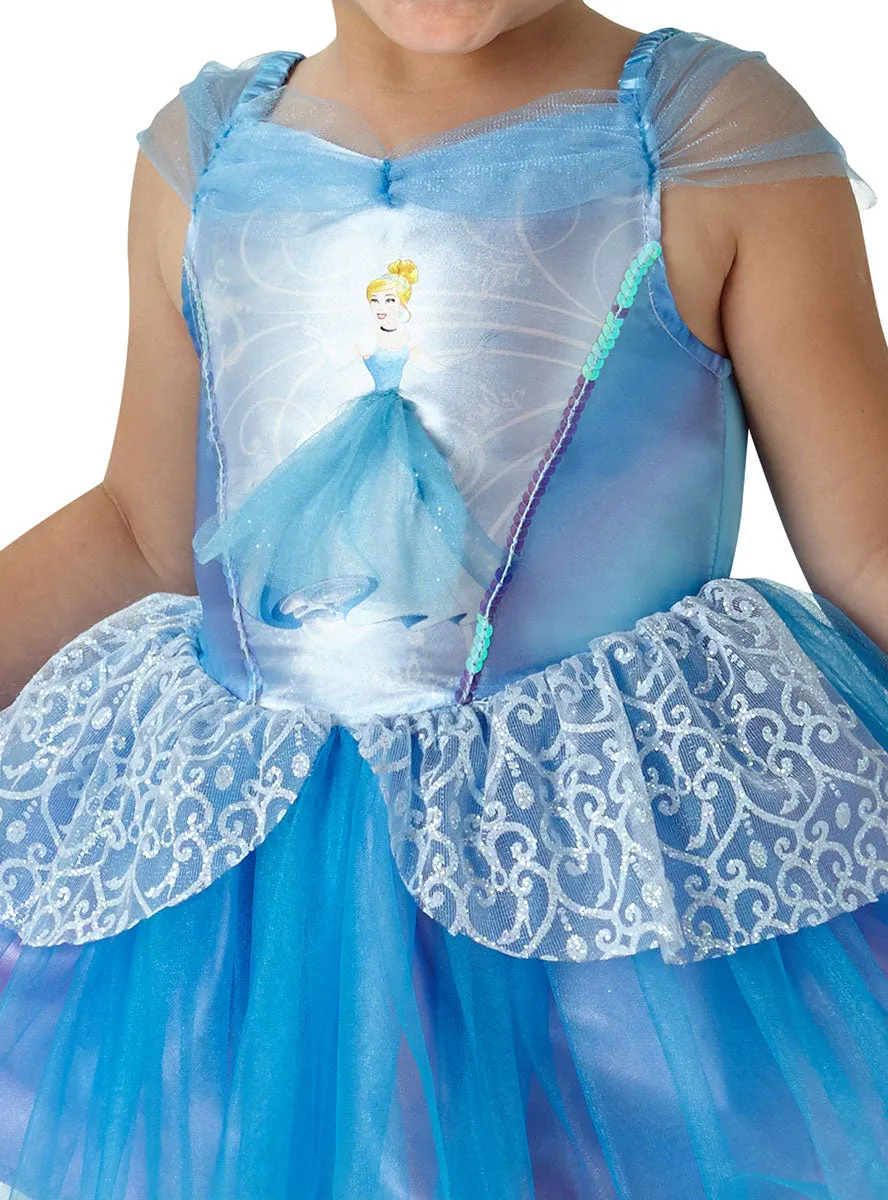 Disney Girls Cinderella Ballerina Princess Costume