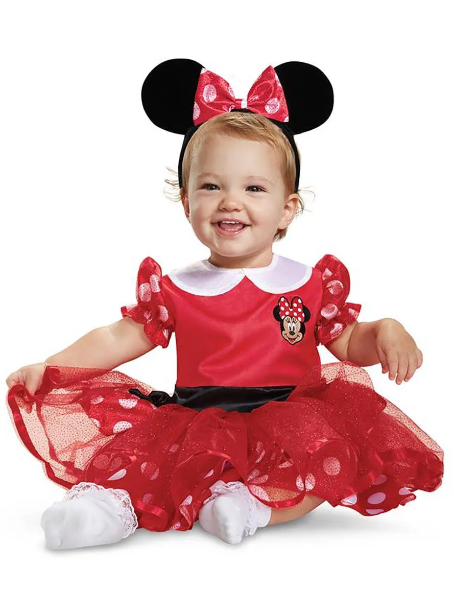 Disney Minnie Mouse Infant Girls Dress Up Costume