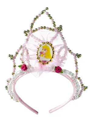 Disney Princess Aurora Girls Beaded Costume Tiara