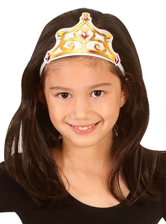 Disney Princess Belle Fabric Tiara Costume Accessory