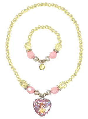Disney Princess Belle Girls Costume Jewellery Set