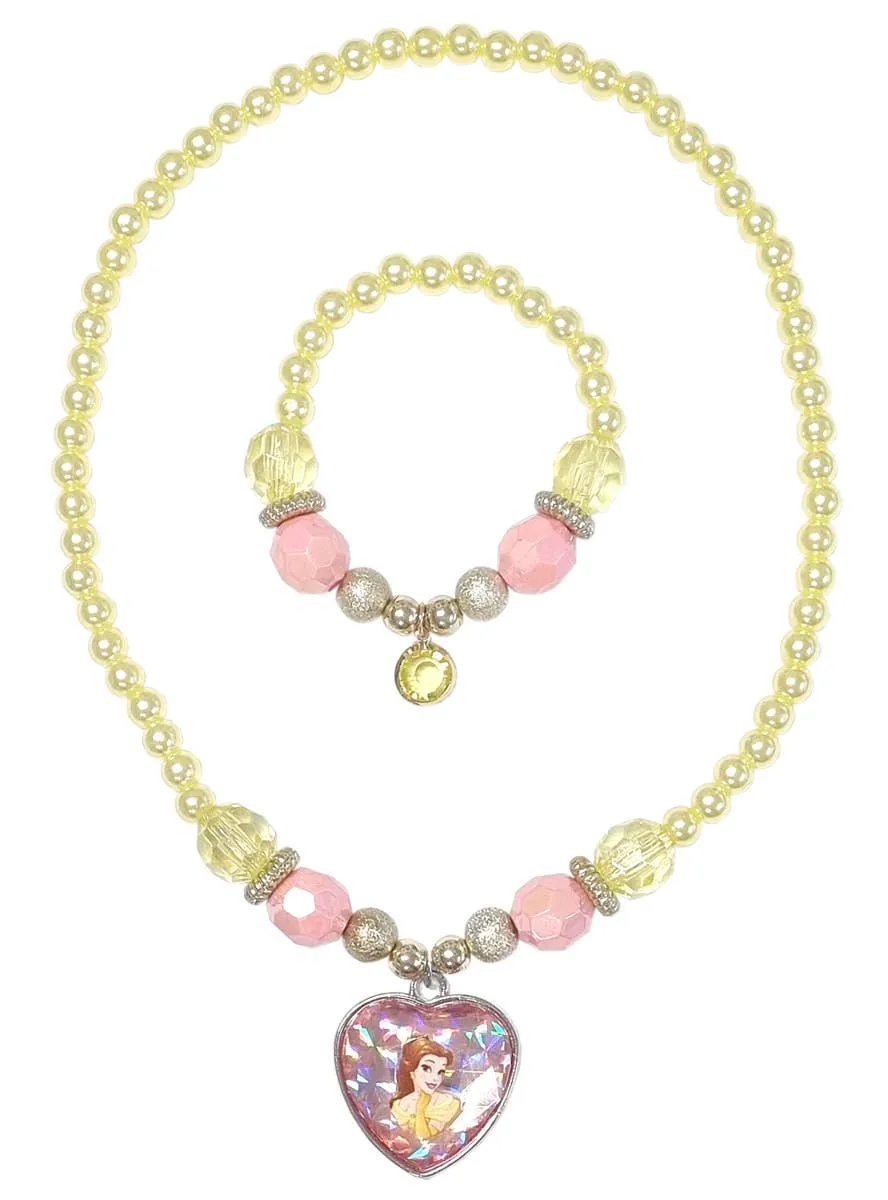 Disney Princess Belle Girls Costume Jewellery Set
