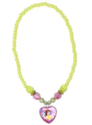 Disney Princess Belle Girls Costume Necklace
