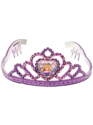 Disney Princess Rapunzel Girls Pink Costume Tiara
