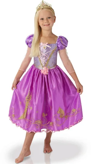 Disney Rapunzel Girls Shimmer Princess Costume