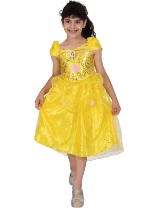 Disney Sparkle Princess Girls Belle Costume
