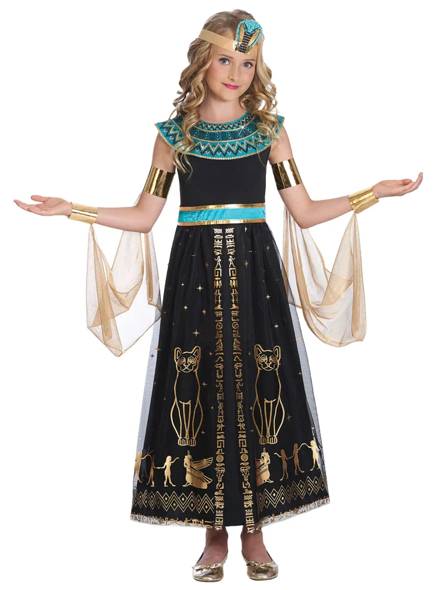 Divine Dazzling Cleopatra Girls Ancient Egyptian Costume