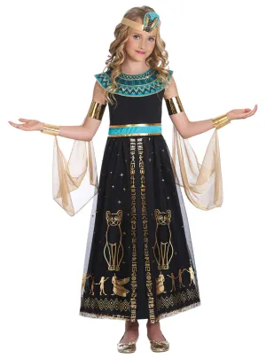 Divine Dazzling Cleopatra Girls Ancient Egyptian Costume