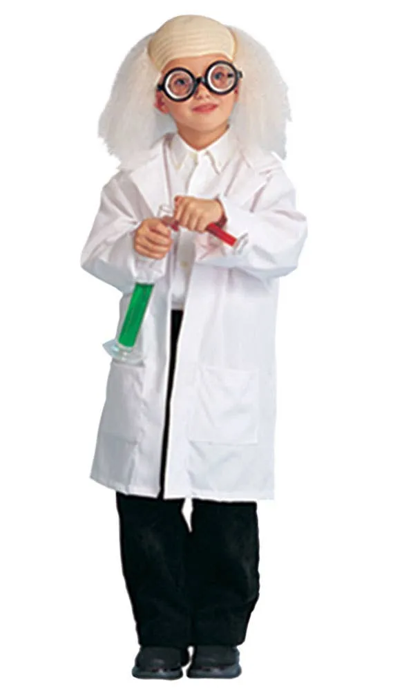 Doctor's Lab Coat Boys Fancy Dress Costume