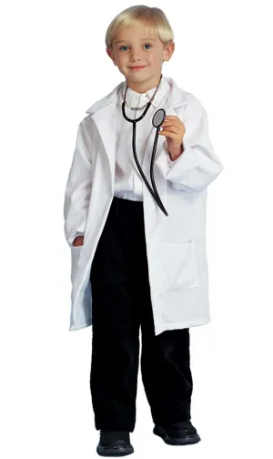 Doctor's Lab Coat Boys Fancy Dress Costume