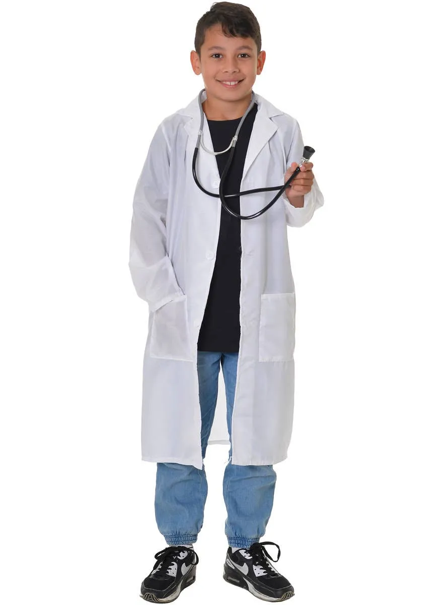 Doctor's Lab Coat Kids White Lab Coat Dress Up Costume